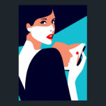 Pop Art Inspirerad Mode Kvinna 8 Poster<br><div class="desc">Pop Art Inspirerad Mode Kvinna</div>