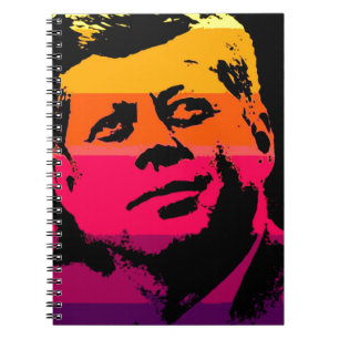 Pop Art Jack JFK John F. Kennedy Anteckningsbok