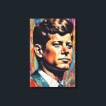 Pop Art Jack JFK John F. Kennedy Canvastryck<br><div class="desc">Är inkassering av vykort en passion för dig? Eller är detta något mycket gammaldags? Inte så för vykort älskare. Det är en nödvändig vana. På vilket annat sätt kan man lämna ett helt eget minne som dina kära kan röra vid?</div>