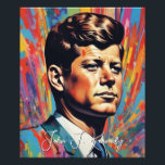 Pop Art Jack JFK John F. Kennedy Fototryck<br><div class="desc">Är inkassering av vykort en passion för dig? Eller är detta något mycket gammaldags? Inte så för vykort älskare. Det är en nödvändig vana. På vilket annat sätt kan man lämna ett helt eget minne som dina kära kan röra vid?</div>