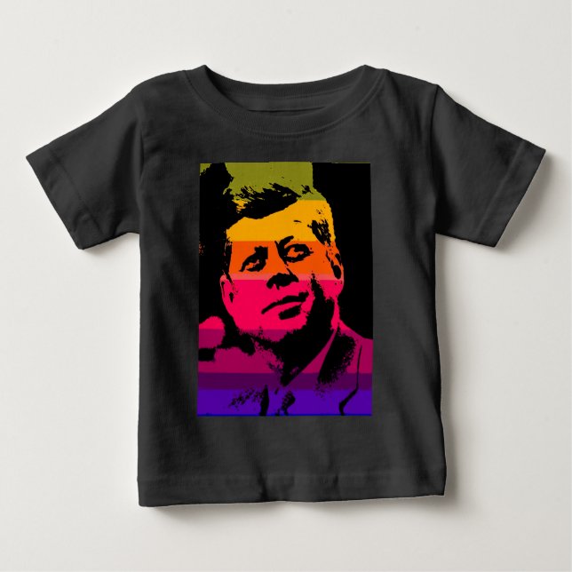 Pop Art Jack JFK John F. Kennedy Tröja (Framsida)