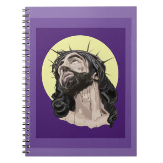 Pop Art Jesus Christ Spiral Notebook - Libreta Cri Anteckningsbok