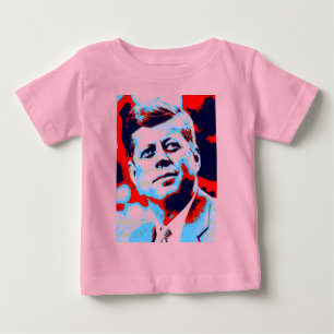 Pop Art JFK John F. Kennedy Red Blue Tröja