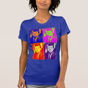 Pop Art JFK John F. Kennedy T Shirt