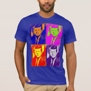 Pop Art JFK John F. Kennedy T Shirt