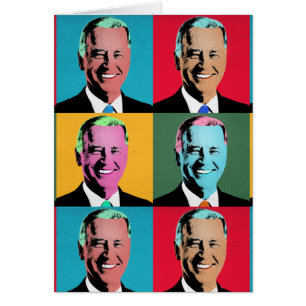 Pop Art Joe Biden OBS Kort