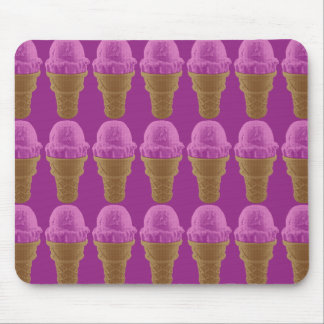 Pop Art jordgubbsice Cream Cone Musmatta