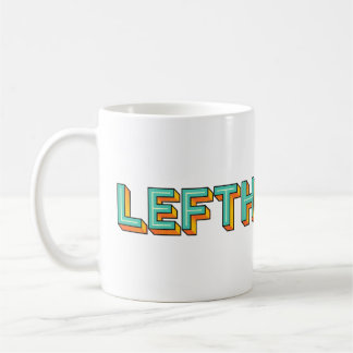 Pop Art-kaffe, icke-konserverad typografi, kaffe M Kaffemugg