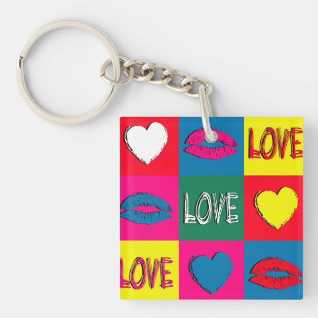 Pop art kärlek (Framsidan)