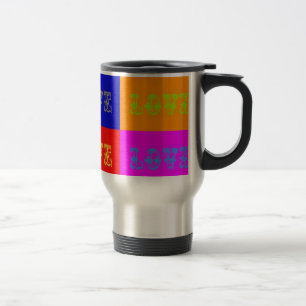 Pop Art Kärlek Resemugg
