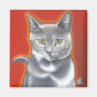 Pop Art Kattunge Magnent Magnet