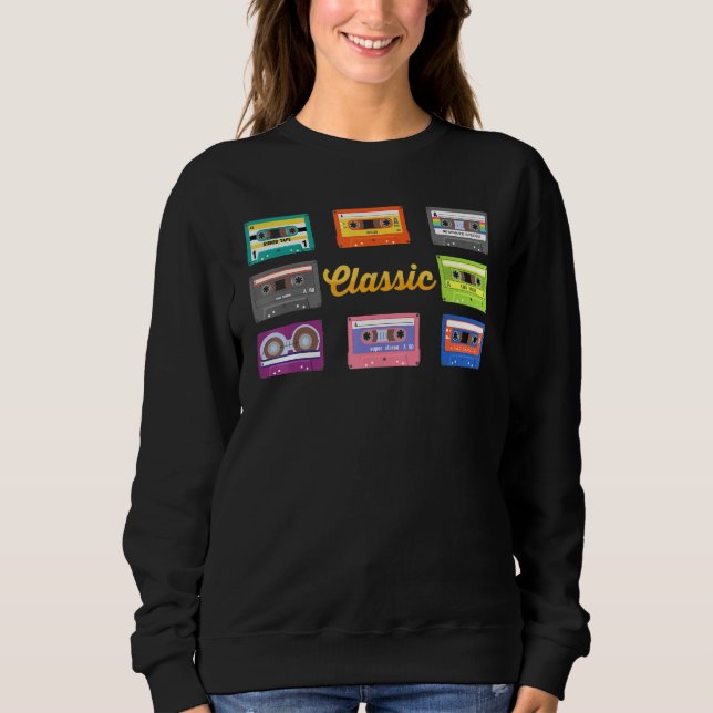 Pop Art - Klassisk - Kassettband - 90 - Com T Shirt (Framsida)