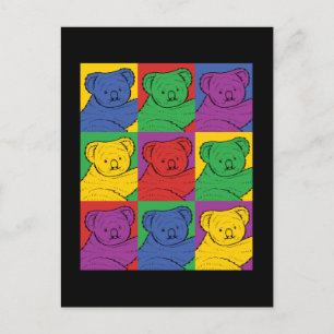 Pop Art Koala Vykort