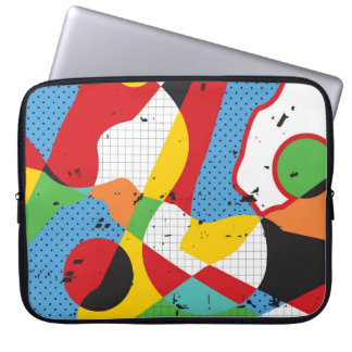 Pop Art, kraftig minimalism. Laptop Fodral