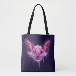 Pop Art Lykoi Werevarv Cat Tygkasse