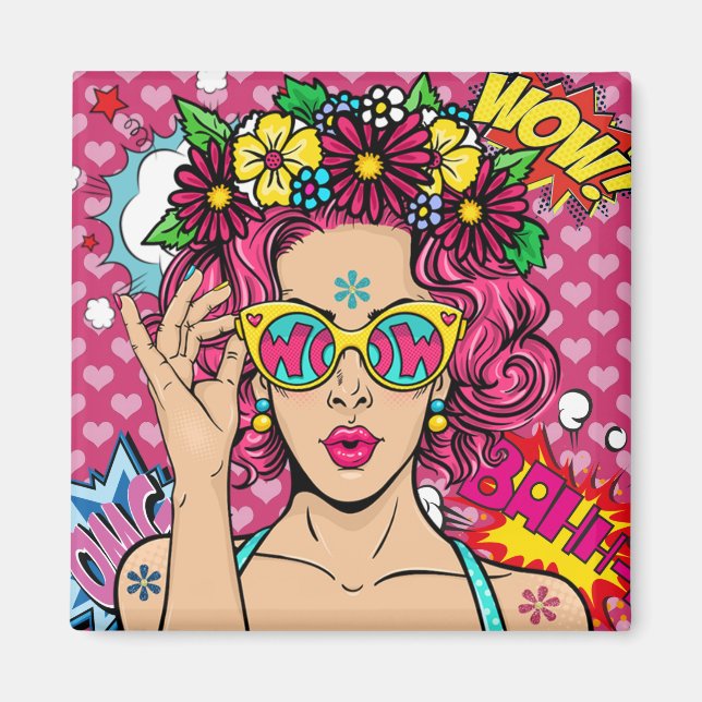 Pop Art Magnet (Framsidan)