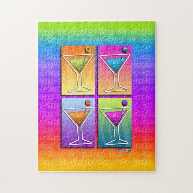 Pop Art MARTINIS PUSSEL (Vertikal)