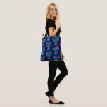 Pop Art Menorah Tygkasse<br><div class="desc">Pop Art Menorah</div>