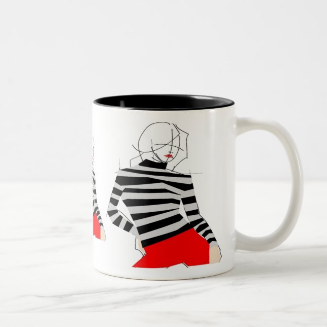 Pop Art Mode Mugg (Höger)