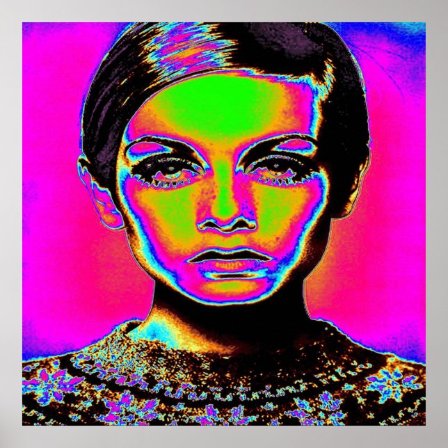 Pop Art Mode Poster (Framsidan)