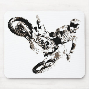 Pop Art Motocross Motorcyle Sport Musmatta