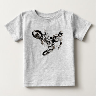 Pop Art Motocross Motorcyle Sport T Shirt