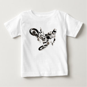Pop Art Motocross Motorcyle Sport Tee