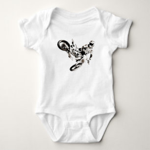 Pop Art Motocross Motorcyle Sport Tee