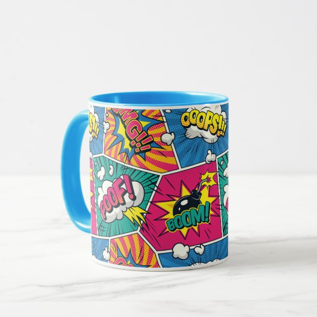 Pop Art Mugg (Framsida vänster)