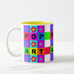 "Pop Art" Mugg
