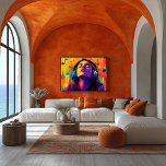 Pop Art Music Älskare - Groove Art-hörlurar Poster<br><div class="desc">Den här svidande popkonsscenen fångar blicken av att lyssna på musik, med en person som är nedsänkt i ljud med feta, färgstarka hörlurar. Perfekt för musik i älskare, den här teckningen går sönder med färg och energi, perfekt för musikrum, livsrum eller som en gåva till någon som lever för slaget....</div>