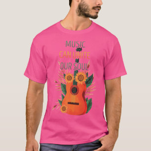 Pop Art - Musik kan ena vår sjö - Solros - F T Shirt