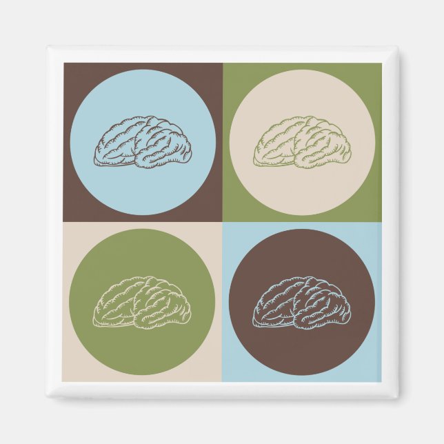 Pop Art Neurology Magnet (Framsidan)