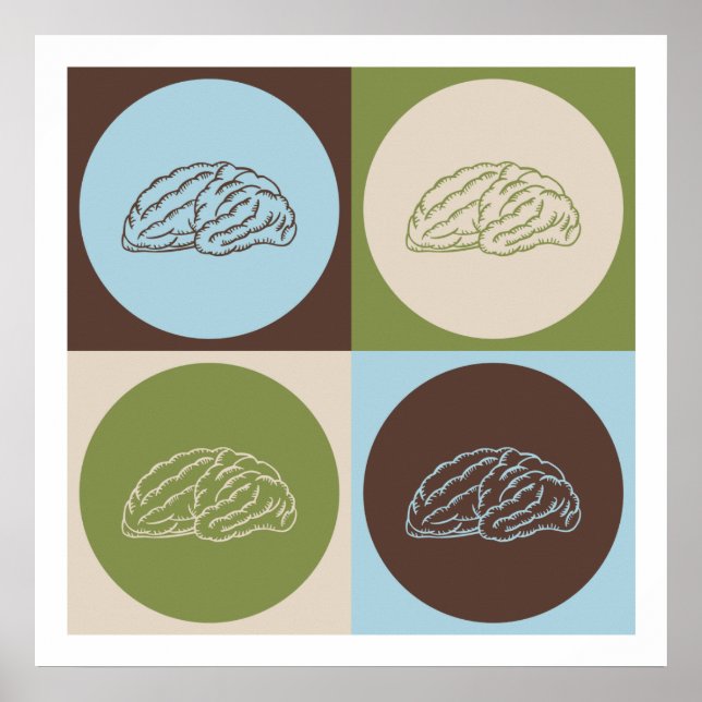 Pop Art Neuroscience Poster (Framsidan)