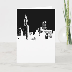Pop Art New York City Panorama Kort