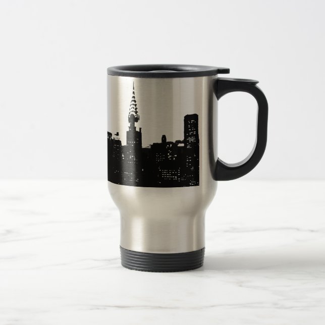 Pop Art New York Silhouette Resemugg (Höger)