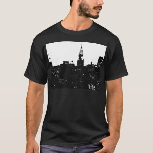 Pop Art New York Silhouette T Shirt