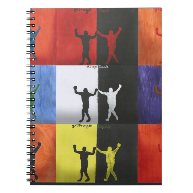 Pop art no.1 by Yeshaya Dank -  Anteckningsbok (Framsidan)