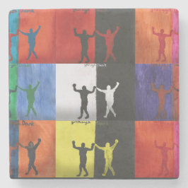 Pop art no.1 by Yeshaya Dank -  Stenunderlägg