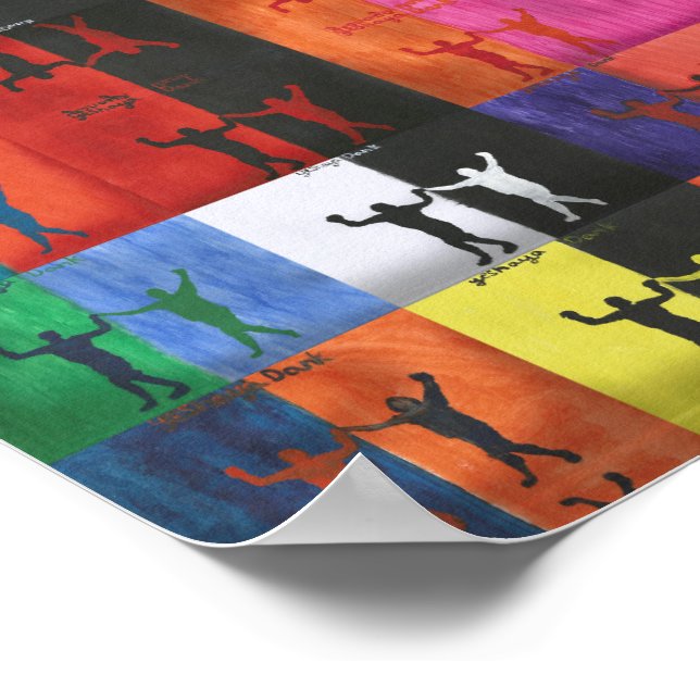 Pop art no.1 by Yeshaya Dank - unity & harmony Poster (Hörn)