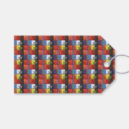 Pop art no.1 by Yeshaya Dank - unity & harmony Presentetikett