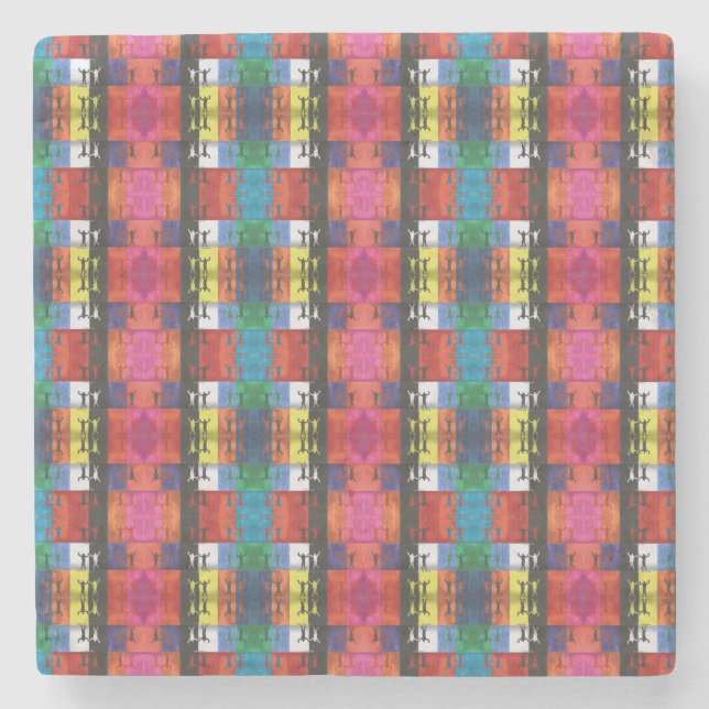 Pop art no.1 by Yeshaya Dank - unity & harmony Stenunderlägg (Framsidan)