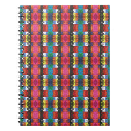 Pop art nr.1 av Yeshaya Dank - enhet & harmoni Anteckningsbok