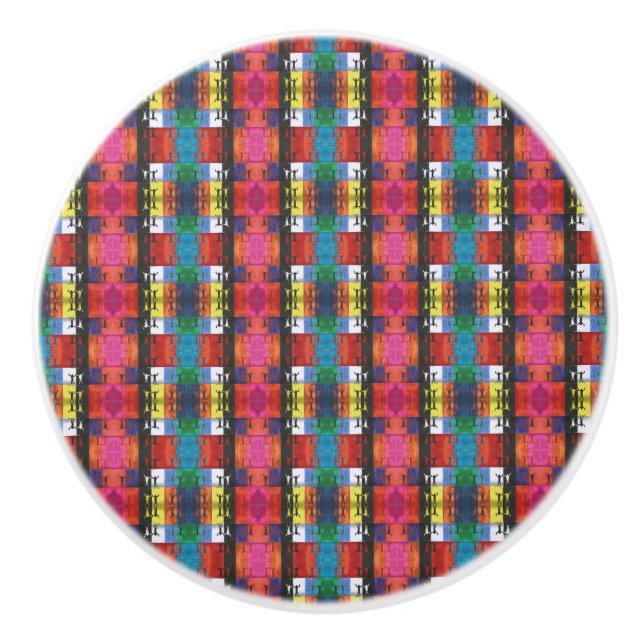 Pop art nr.1 av Yeshaya Dank - enhet & harmoni Knopp (Framsidan)