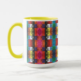 Pop art nr.1 av Yeshaya Dank - enhet & harmoni Mugg
