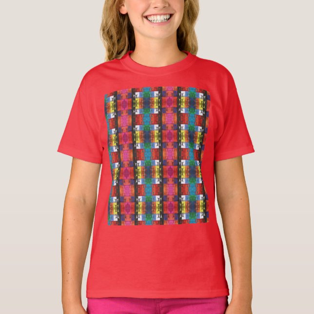 Pop art nr.1 av Yeshaya Dank - enhet & harmoni T Shirt (Framsida)