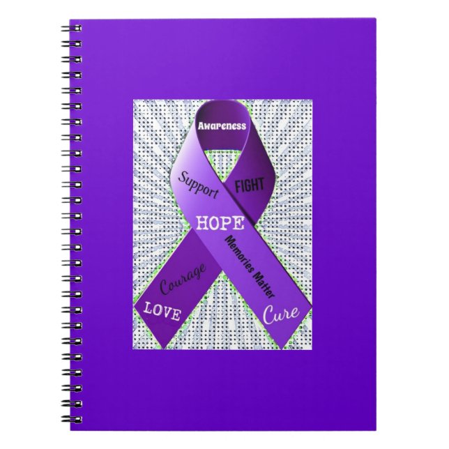 Pop Art Ord of Hope Anteckningsbok Med Spiral (Framsidan)