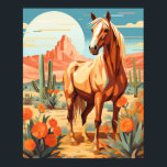 Pop Art Palomino Desert Horse Poster<br><div class="desc">Vi presenterar vår Poster av poppsart Palomino Desert Horse,  en levande hyllning till hästskönheten och popkulturen. Den här poster en Palomino-häst mot ett ökenlandskap,  infunderad med djärvt popkonst inslag. Perfekt för entusiaster av elektisk dekoration,  poster energi och färg i alla utrymmen.</div>