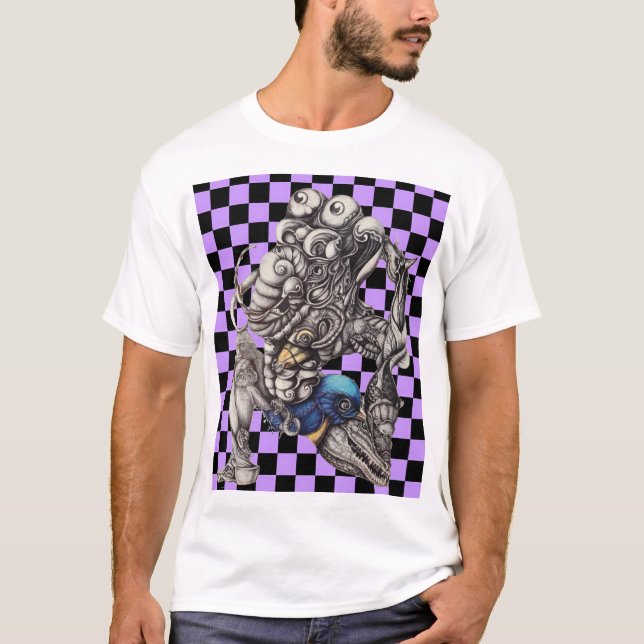 Pop Art Palspatial T-shirt (Framsida)