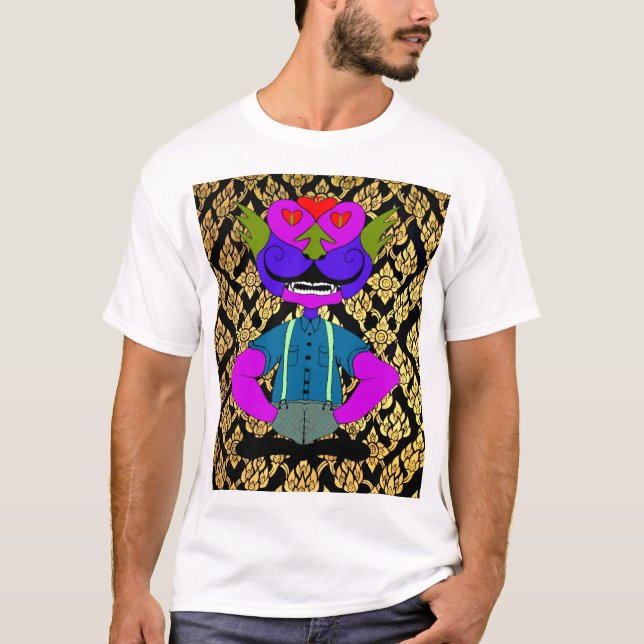 Pop Art Palspatial T-shirt (Framsida)